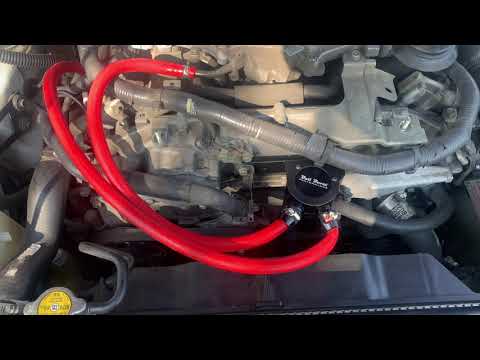 Infiniti G35/350z Oil catch can install