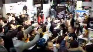 Presentazione Lotto Legenda allo store TheSportVillage Roma