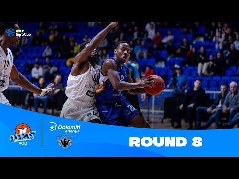 Buducnost VOLI Podgorica-Dolomiti Energia Trento | Round 8 Highlights | 2023-24 BKT EuroCup