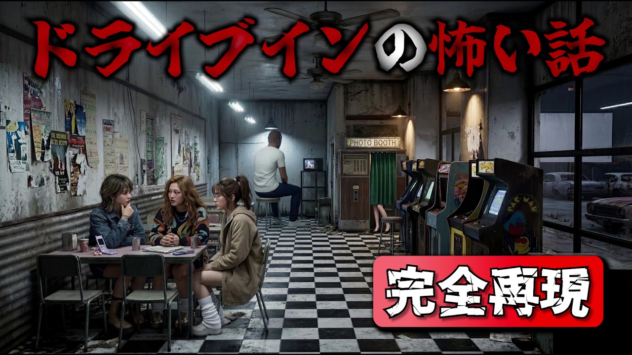 【完全再現】地図に存在しないドライブイン【怖い話】