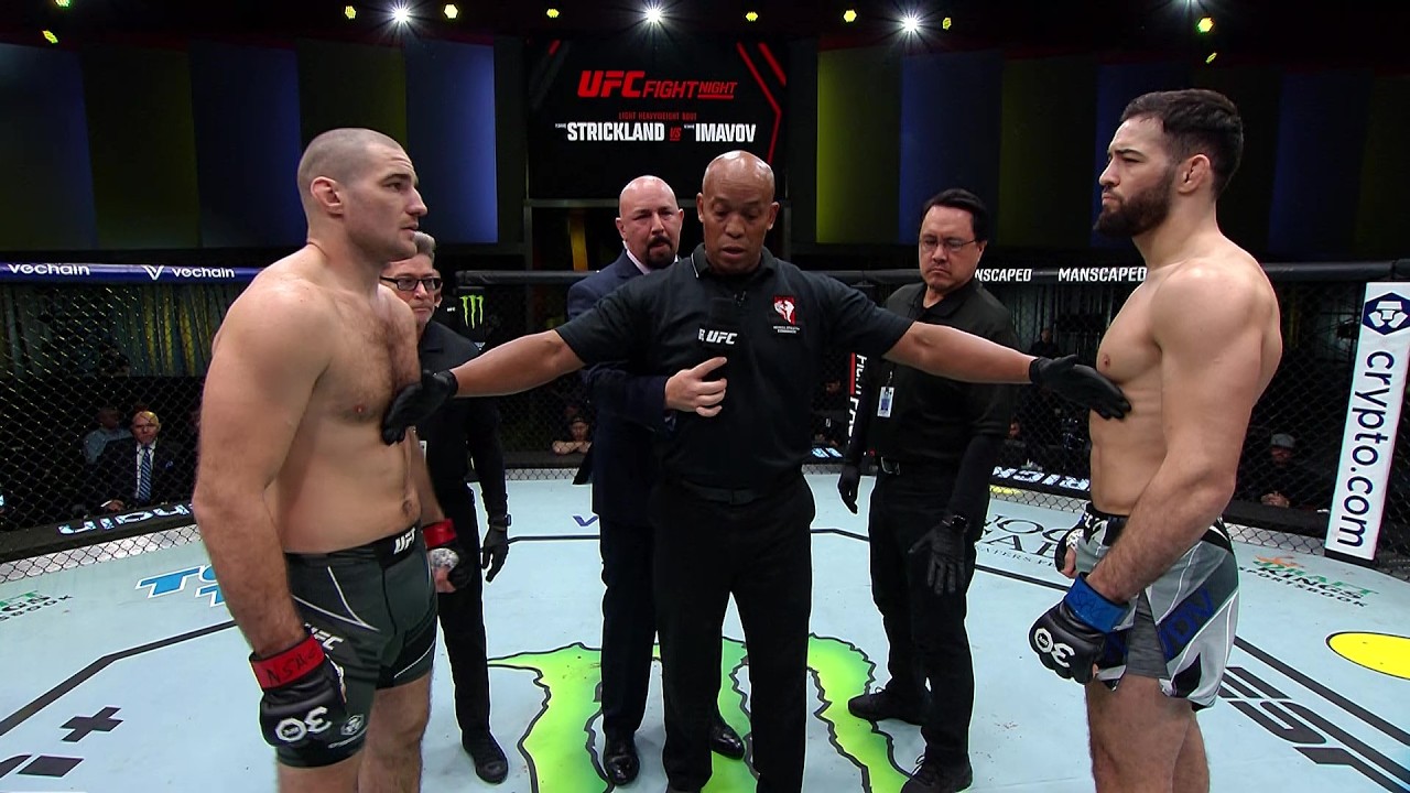 Шон Стрикланд vs Нассрудин Имавов | Полный Бой