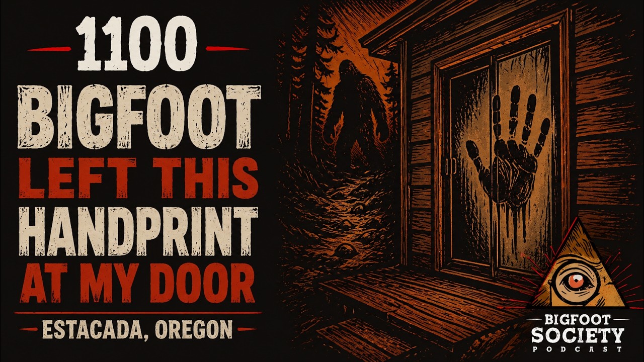 Terrified in an Oregon Cabin: Bigfoot Left a Giant Handprint at My Door | Estacada Encounter