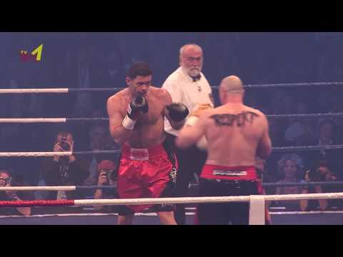 Luan Krasniqi vs Uwe Hück - Boxen Blaue Flecke für soziale Zwecke Charity Boxen