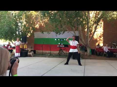 Radomir Pashev and Gergana Slavova (NRG Ballroom) performing Rumba to a traditional Bulgarian song