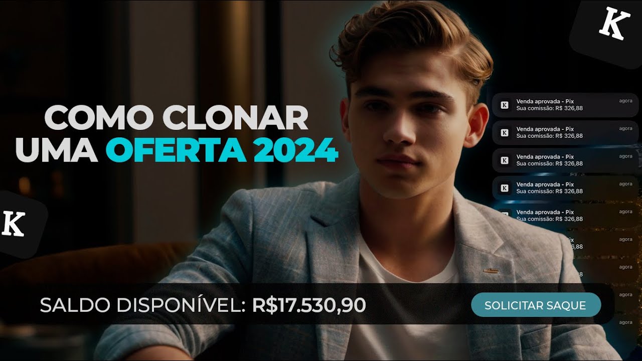 Como Clonar Uma Oferta 2024 - Marketing Digital (Kirvano)