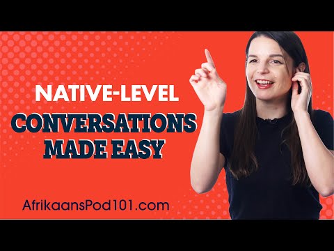 The Best Tool for Beginners to Understand Afrikaans Conversations