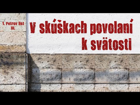 Cyril Madaras: 1. Petrov list III. - V skúškach povolaní k svätosti, 14.1.2024, AC Zvolen