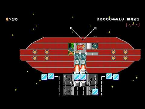 ALIEN INVASION by zycou 🍄 Super Mario Maker 2 😶 No Commentary　#acu