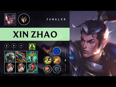 Xin Zhao Jungle vs Lee Sin - EUW Grandmaster Patch 26.03