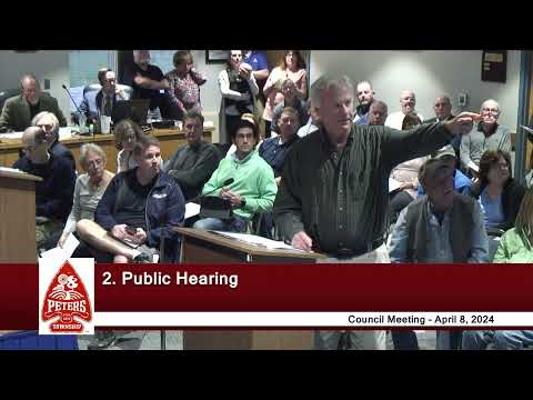 Peters Township Council - Regular Meeting - April 8, 2024