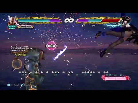 Tekken 7 Heihachi 79dmg Juggle (No Wall, No Rage)