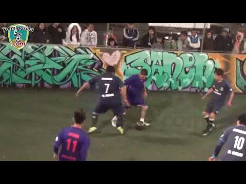 INGOBERNABLE DE LA 14 (azul) VS REAL MADRID   FUTBOL AMATEUR