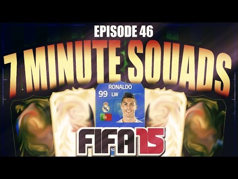99 RATED TOTY RONALDO 7 MINUTE SQUAD BUILDER #EP46 - FIFA 15 ULTIMATE TEAM