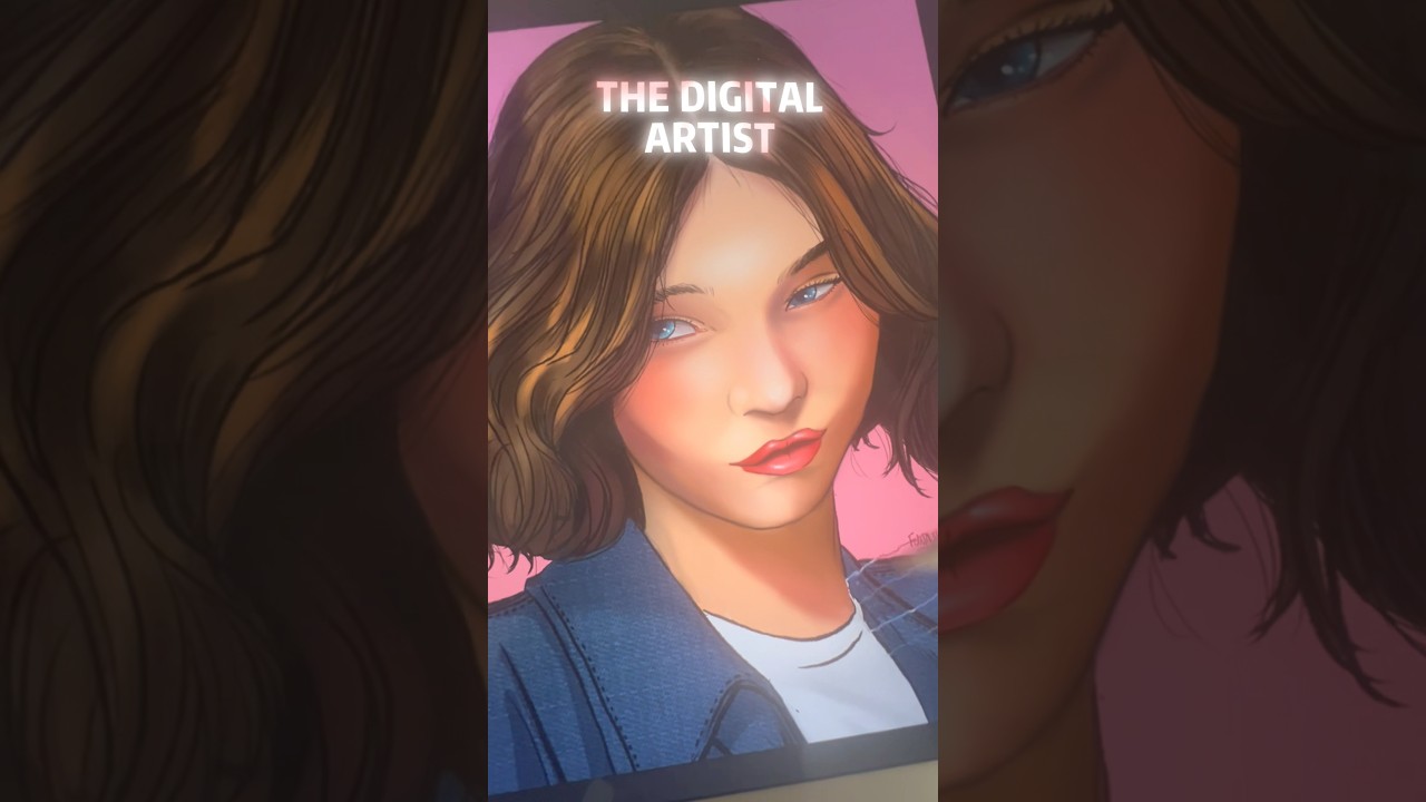 The Digital Artist #art #artedigital #procreate #drawing #arte