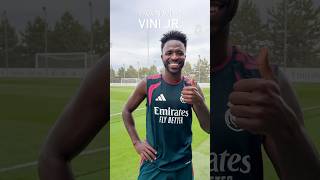 😉 TRAIN WITH VINI JR. #RealMadrid #ViniJr