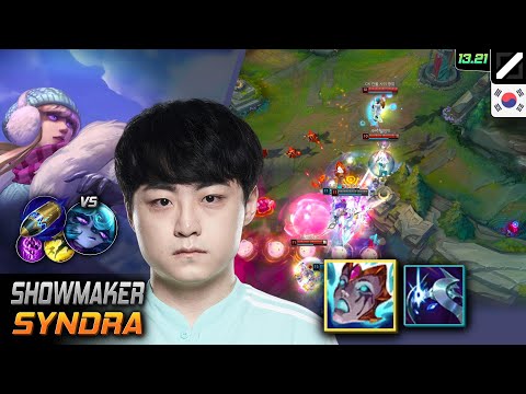 ShowMaker Syndra Mid Build Liandry's Anguish First Strike - LOL KR Challenger Patch 13.21