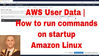 YouTube Thumbnail for AWS User Data | How to run commands on startup Amazon Linux