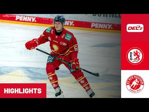 DEL2: Düsseldorfer EG vs EC Bad Nauheim | Highlights