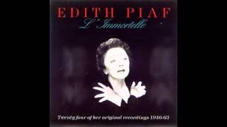 Edith Piaf — Johnny Tu N&#39;Es Pas Un Ange
