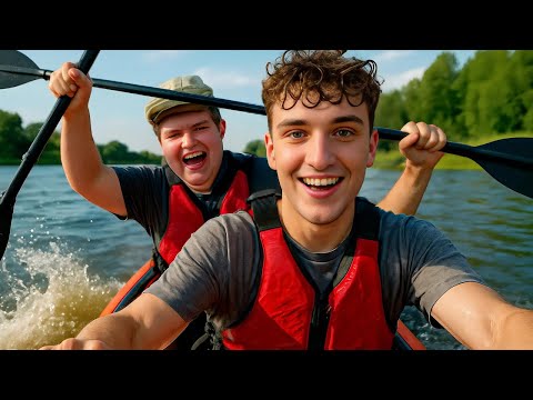 TWO GUYS ON A KAYAK (thick)