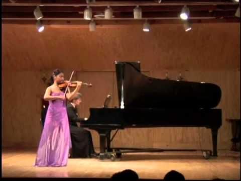 Jackie Tso, 14, plays Bruch Scottish Fantasy I & II