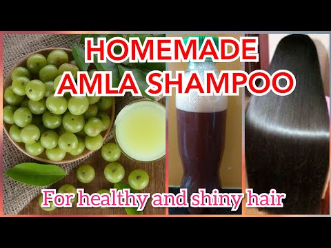HOMEMADE AMLA SHAMPOO| Best shampoo|stop hairfall &...