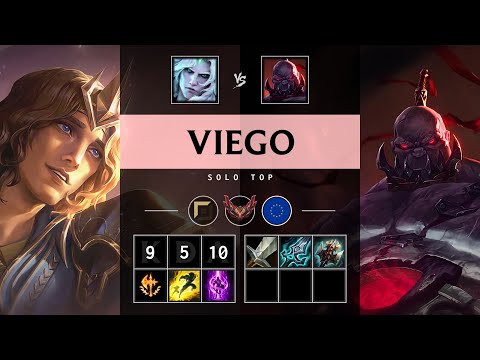 Viego Top vs Sion: Triple Kill, Rampage - EUW Grandmaster Patch 14.24