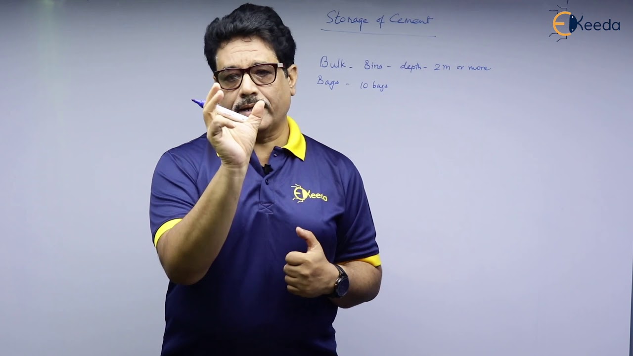 Storage Of Cement