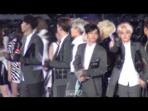 4minute+Exo during end of Dream Concert 2014