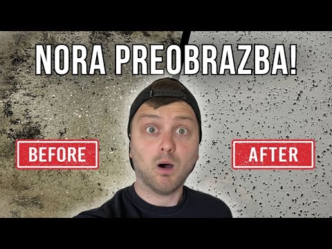 Preobrazba moje garaže z epoksi tlakom – NORA razlika! ✨ | VLOG #33