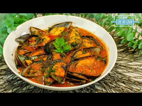 MEJILLONES en SALSA de TOMATE Picante 🥫🌶 😅¡ Para CHUPARSE los Dedos! -  Recetas de Navidad  23/24