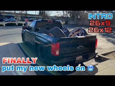I FINALLY put my INTRO WHEELS on!!!