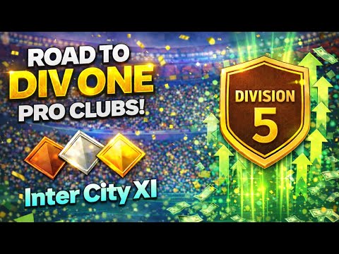 Road to Division 1 — The Beginning | Inter City XI Pro Clubs