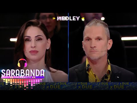 Sarabanda Celebrity - La prova "medley" della seconda puntata