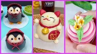 How to Make Cute Chinese Steamed Buns | Mantou Compilation | How to do bread buns #10