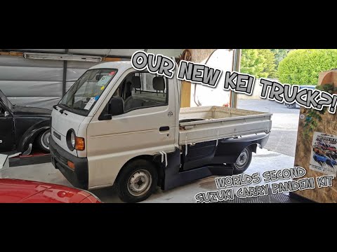OUR NEW KEI TRUCK?! | WORLDS SECOND PANDEM SUZUKI CARRY?!