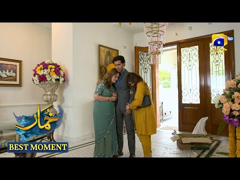 Khumar Episode 31 | B𝐞s𝐭 𝐌o𝐦e𝐧t 0𝟏 | Feroze Khan - Neelam Muneer - Minsa Malik | Har Pal Geo