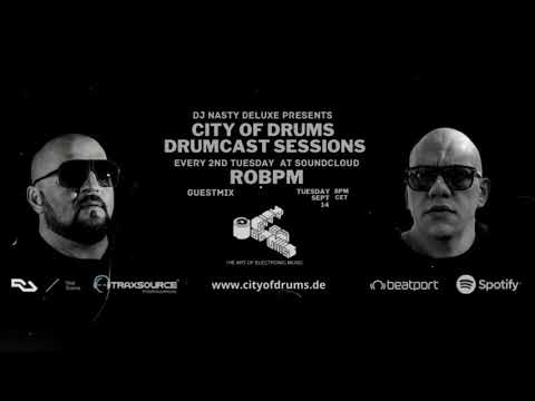 City Of Drums - Drumcast Series #17 - ROBPM Guestmix presented by DJ Nasty Deluxe