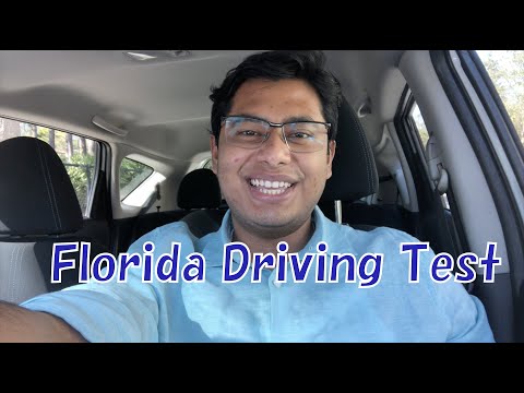 【4K】Post Covid, Florida Driving Test. DashCam video 100% Success!!👍🚗