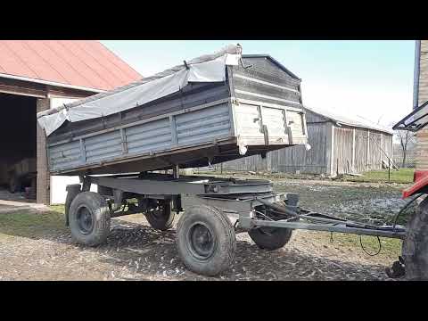 Przyczepa rolnicza wywrotka AUTOSAN D-47B na aukcji Flotilo.pl