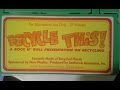 Recycle This A Rock N Roll Presentation On Recycling VHS 1990