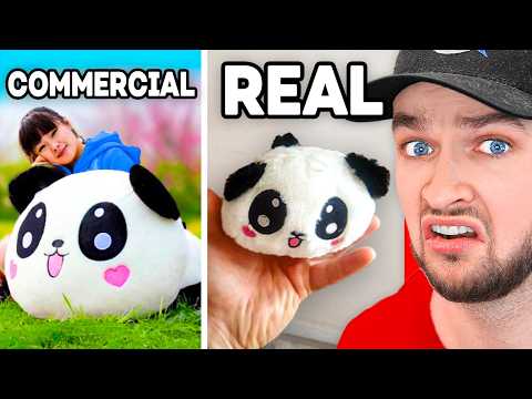 COMMERCIALS vs REAL LIFE! (HOW!?)
