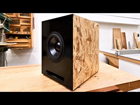 Making A Powered Sub Woofer - High Quality Bass - DIY Speaker