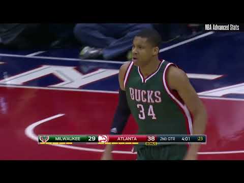 Career Game #151: Giannis Antetokounmpo Highlights vs ATL (03/30/2015)