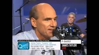 James Taylor "On Broadway" promoting his "Covers" album at QVC   September 12, 2008