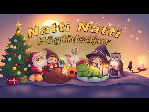 Godnattsaga för barn – Natti Natti Högtidsdjuren  | Sovdagsvideo med djur