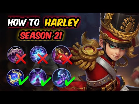 Harley Tutorial (Jungler) Season 21 | Harley Mobile Legends