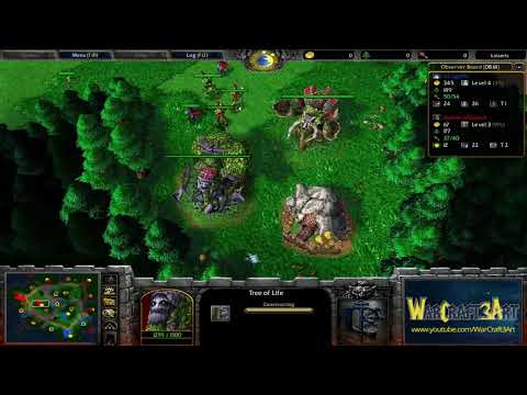 WarchiefRich(NE) vs Agatha(HU) - WarCraft 3 Frozen Throne - RN2500