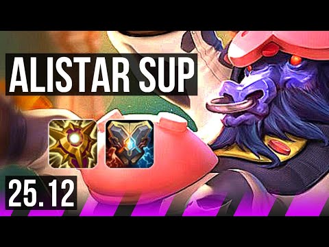 ALISTAR & Jhin vs LUX & Miss Fortune (SUP) | EUW Master | 25.12