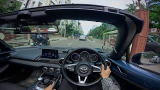 马自达跑车（MX-5）在孟加拉国 | 外观、内饰及第一视角试驾